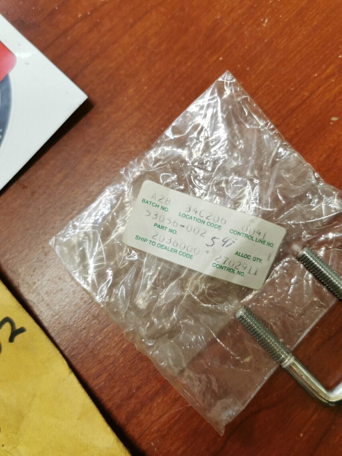 NOS Kawasaki KZ750 KZ650 KZ400 KZ1000 SEAT CATCH 53056-002 K25