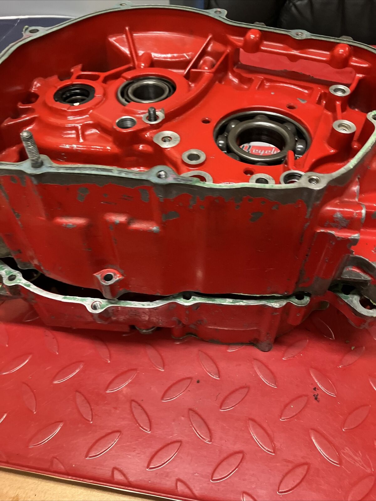 Honda XL600R 1986 Left right crankcase 1987