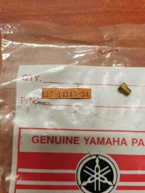 NOS Yamaha FS1 FS50 MAIN JET #170 127-14143-34-00 Y144