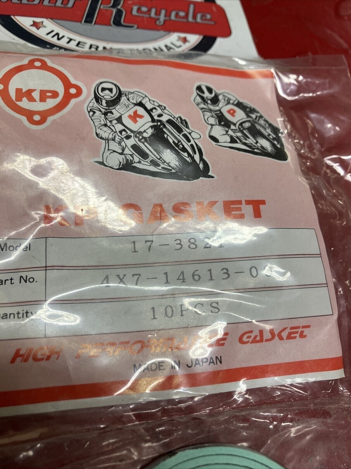 NOS YAMAHA EXHAUST PIPE GASKET 4X7-14613-00-00 SUB BY 3EG-14613-00-00 Y63