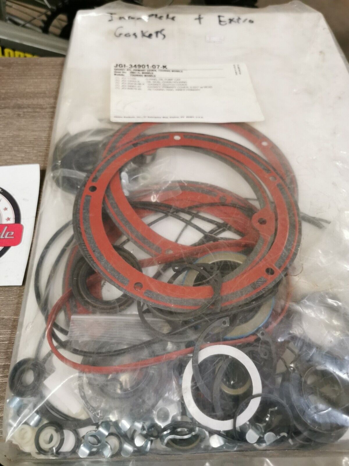 NOS James Gasket KIT PRIMARY COVER TOURING MODEL Incomplete JGI-34901-07-K J45