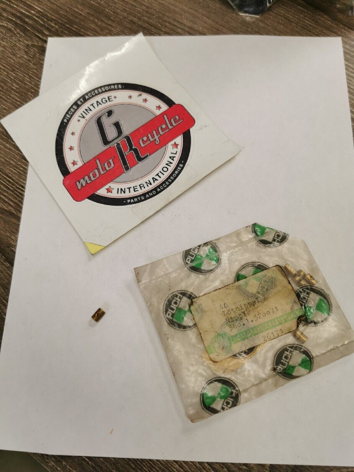 NOS PUCH BOMBARDIER MAXI CABLE NIPPLE 360.1.32.007.1  P3