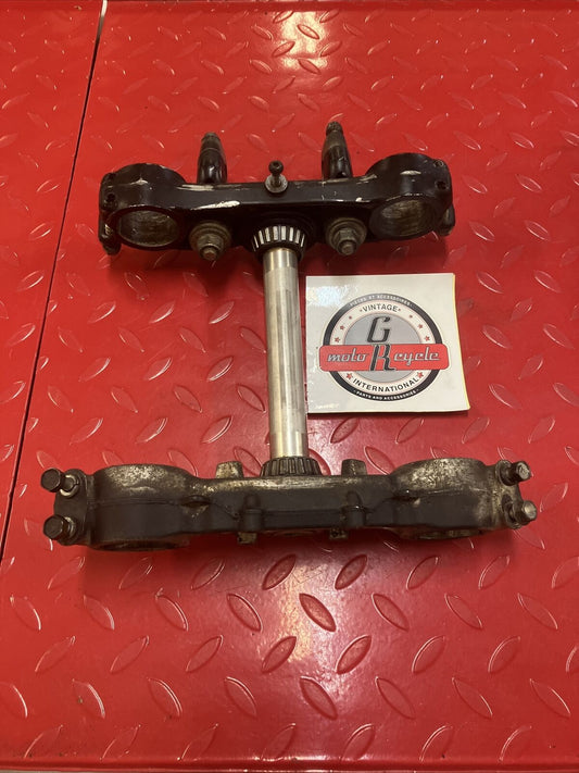 Honda CR250R 1984 steering stem triple clamp tree 53200-KA4-730 CR125R CR500R