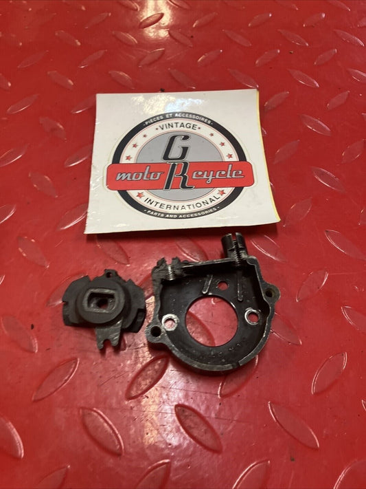 Yamaha DT200 1984 exhaust power valve inner cover cable housing