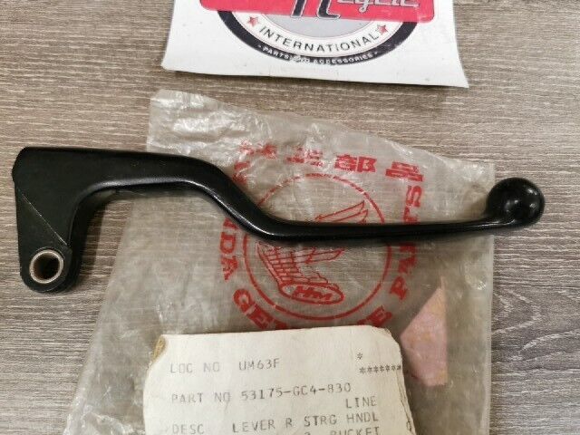 NEW NOS HONDA CR80R CR60R 1983 - 1986 LEVER R HANDLEBAR 53175-GC4-830 H89