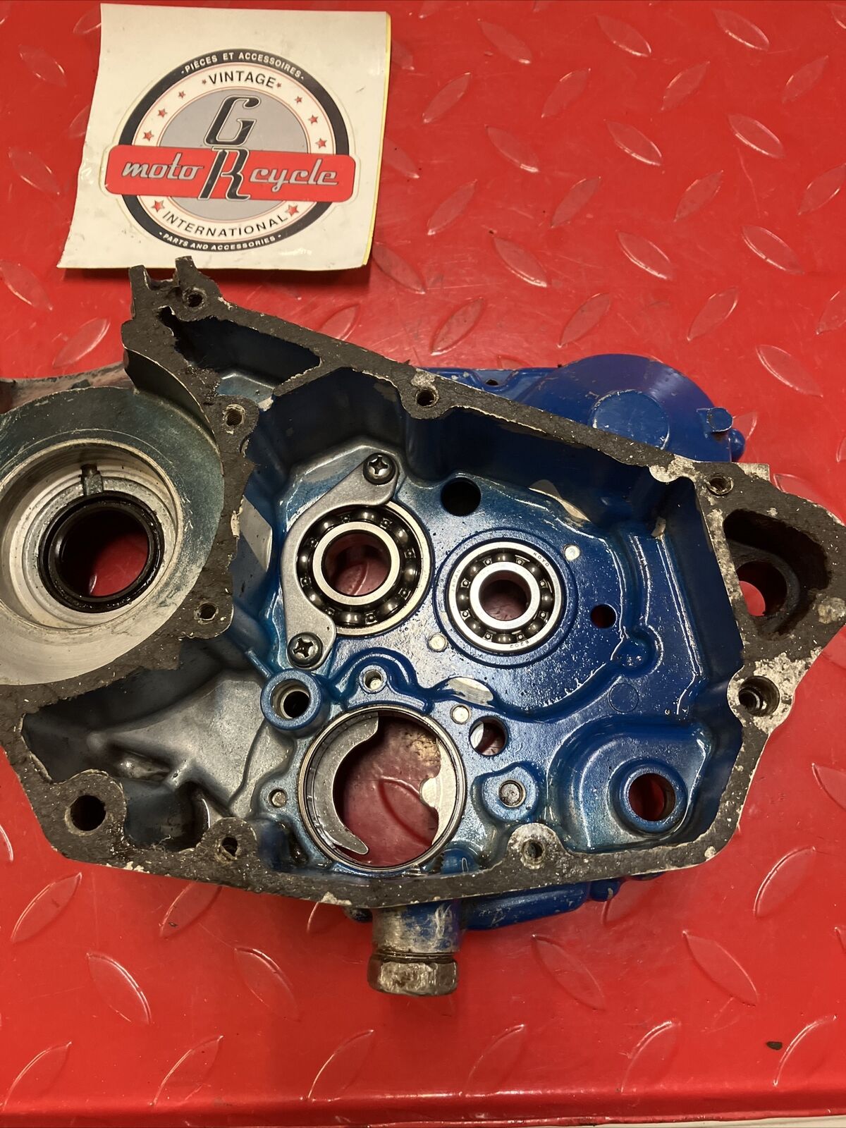 Suzuki RM125 1987 right crankcase 1988