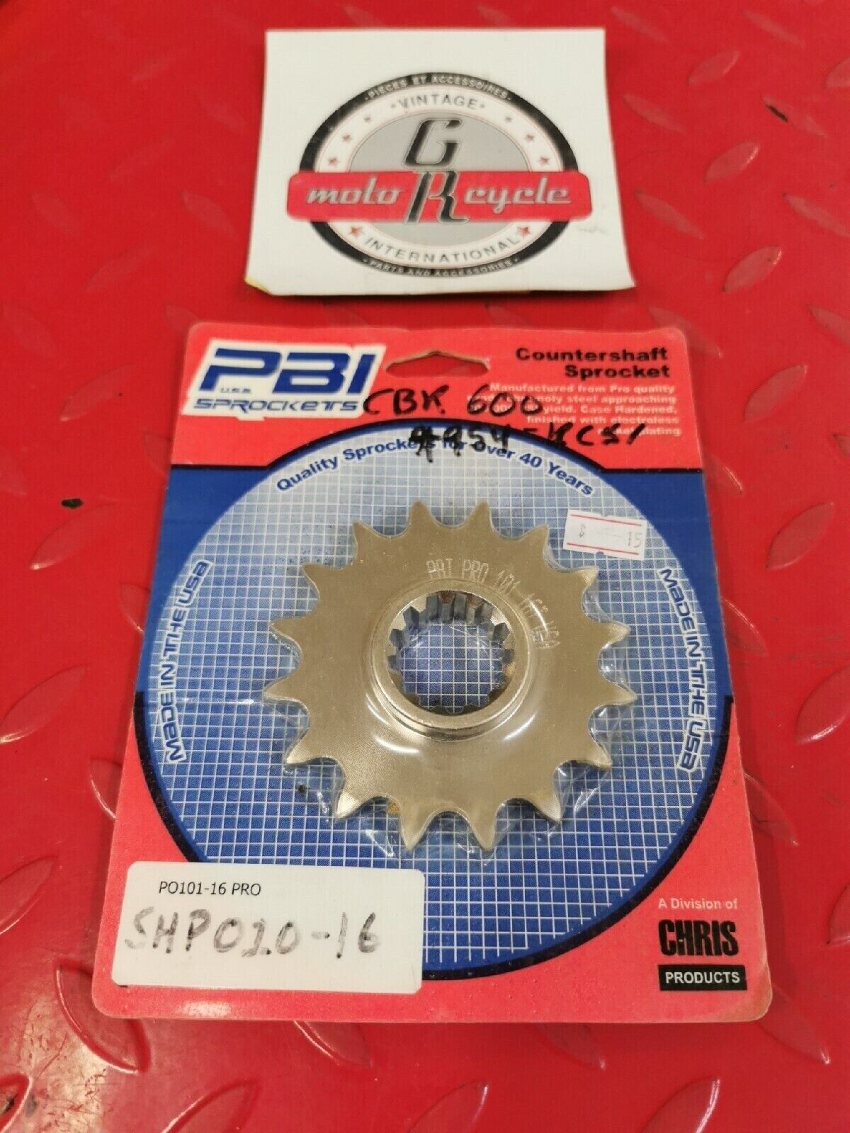NOS PBI  Honda CBR600 Counter Sprocket 16 Tooth  PO101-16 J17