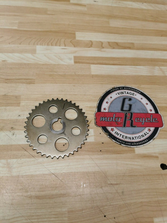 Yamaha XT200 1982 camshaft cam shaft timing cam chain sprocket 1983