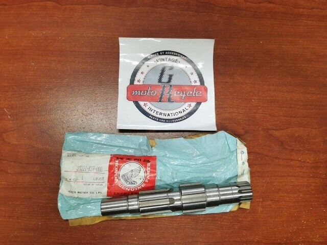 NOS Honda 1986 1987 CR250R TRANSMISSION COUNTERSHAFT 23221-KS7-000 H80