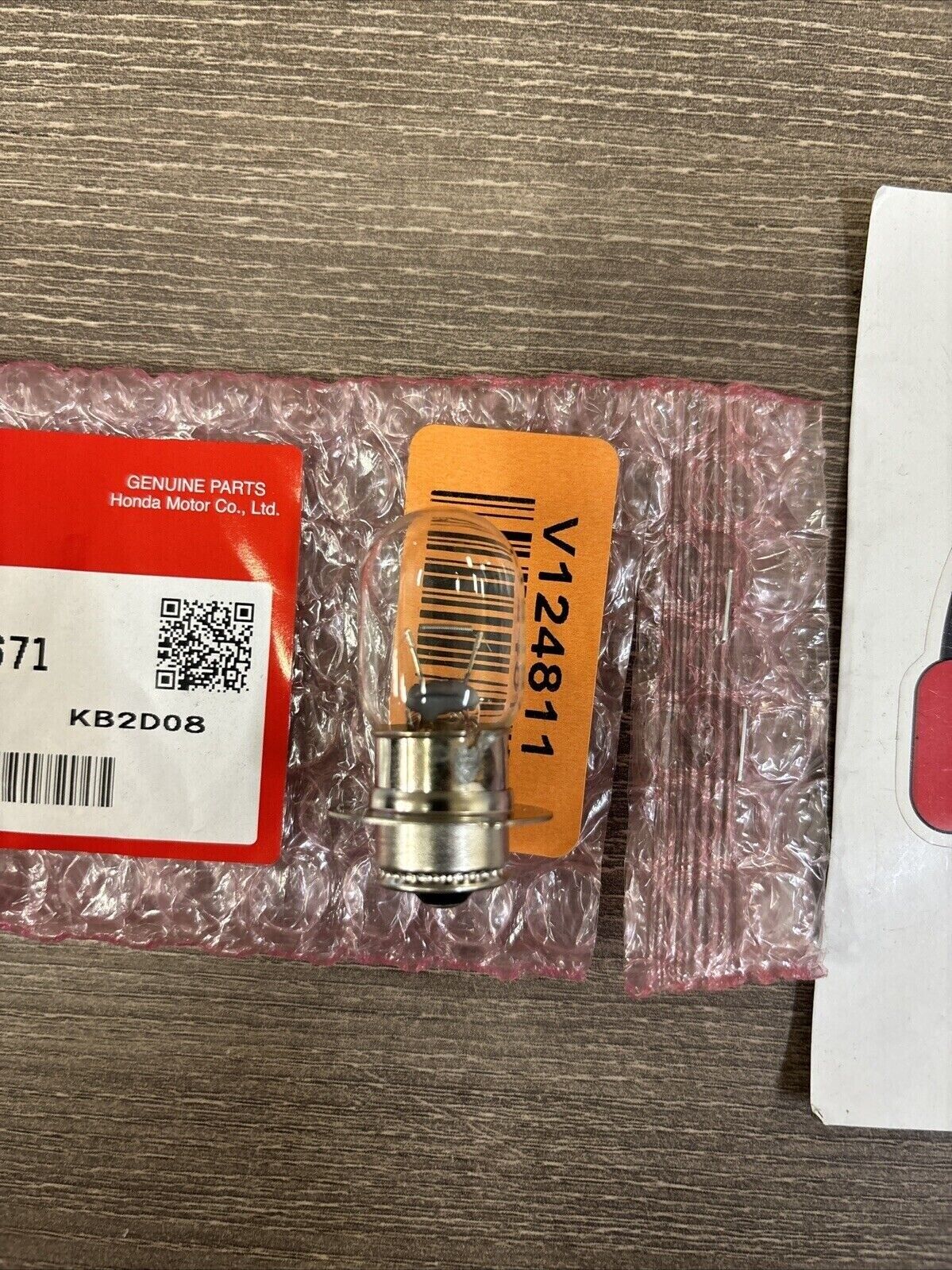 NEW NOS Honda CRF230F XR200R HEADLIGHT BULB 34901-MN1-671 H117