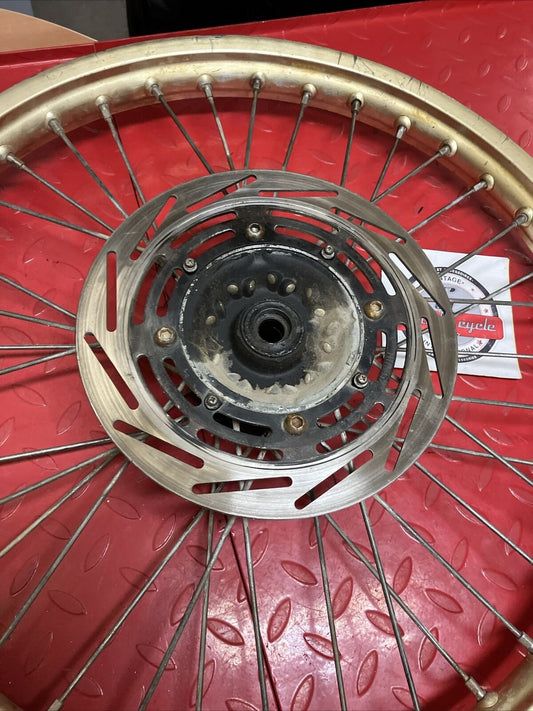 Honda CR125R 1987 Front wheel hub rim CR250R CR500R 1986