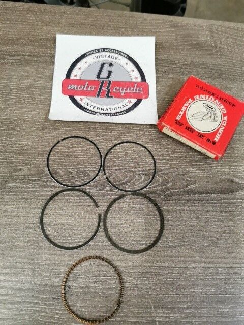 NOS HONDA XL125 1974 1975 RING SET PISTON 13011-365-004 H89