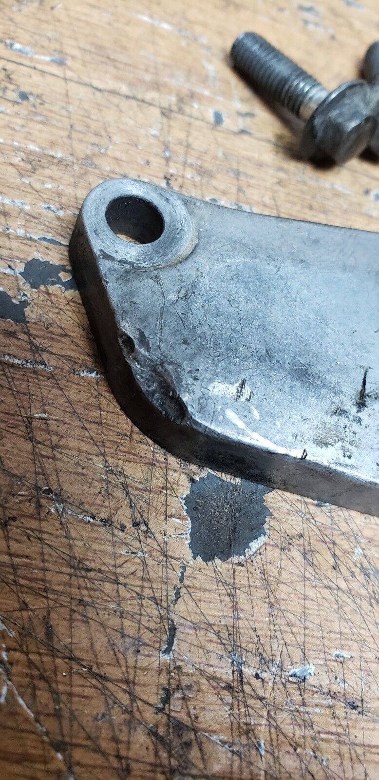 CR250R 1988 cylinder power exhaust valve upper cover 1988 - 1991 12111-KS7-830