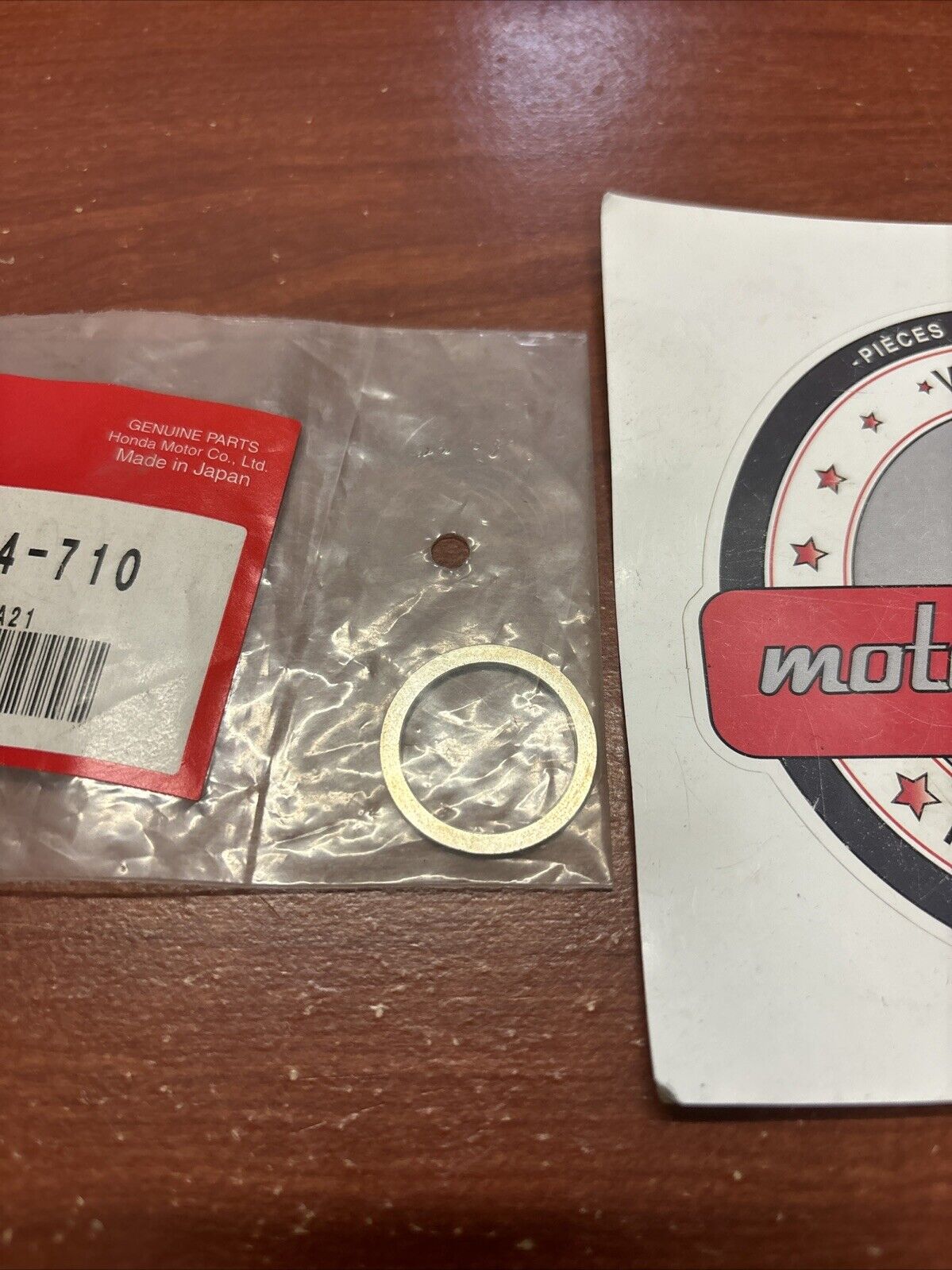 NOS Honda 1985 1986 CR80R THRUST WASHER 20X25X1.4 13202-GC4-710 H140