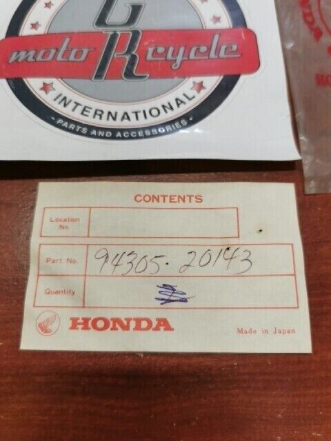 NOS Honda CB350F MR175 MT125 MT250 SPRING PIN (2X14) 94305-20143 H71