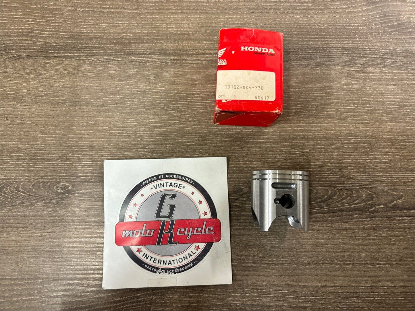 NOS Honda 1984 CR80R PISTON O/S 0.25 13102-GC4-730 H137