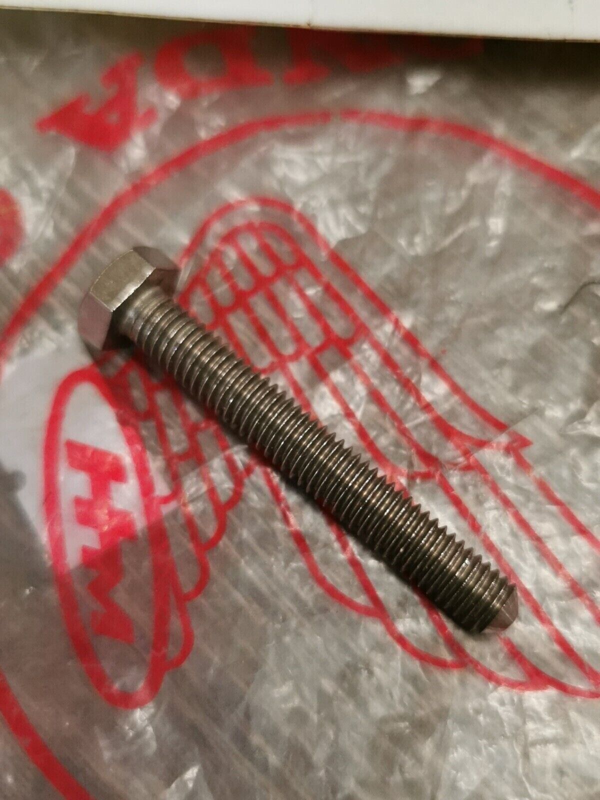 NOS HONDA CHAIN ADJUSTER BOLT  90119-205-000 H59