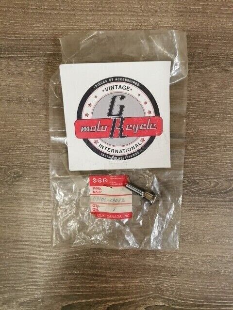 NOS SUZUKI GS1150 GS1150EF GS1150EG VS1400 SV1000S BOLT 09106-08062 S47