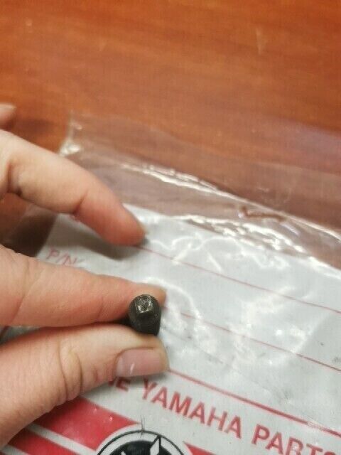 NOS Yamaha SR400 VALVE ADJUSTING SCREW 447-12159-00-00 SUB 3HT-12159-R0-00 Y135