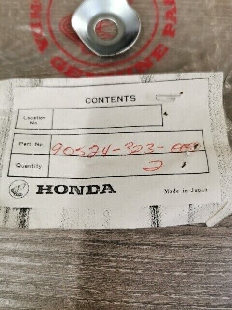 NOS HONDA CB500 1971 1972 CB550 WASHER 10MM 90524-323-000 H88