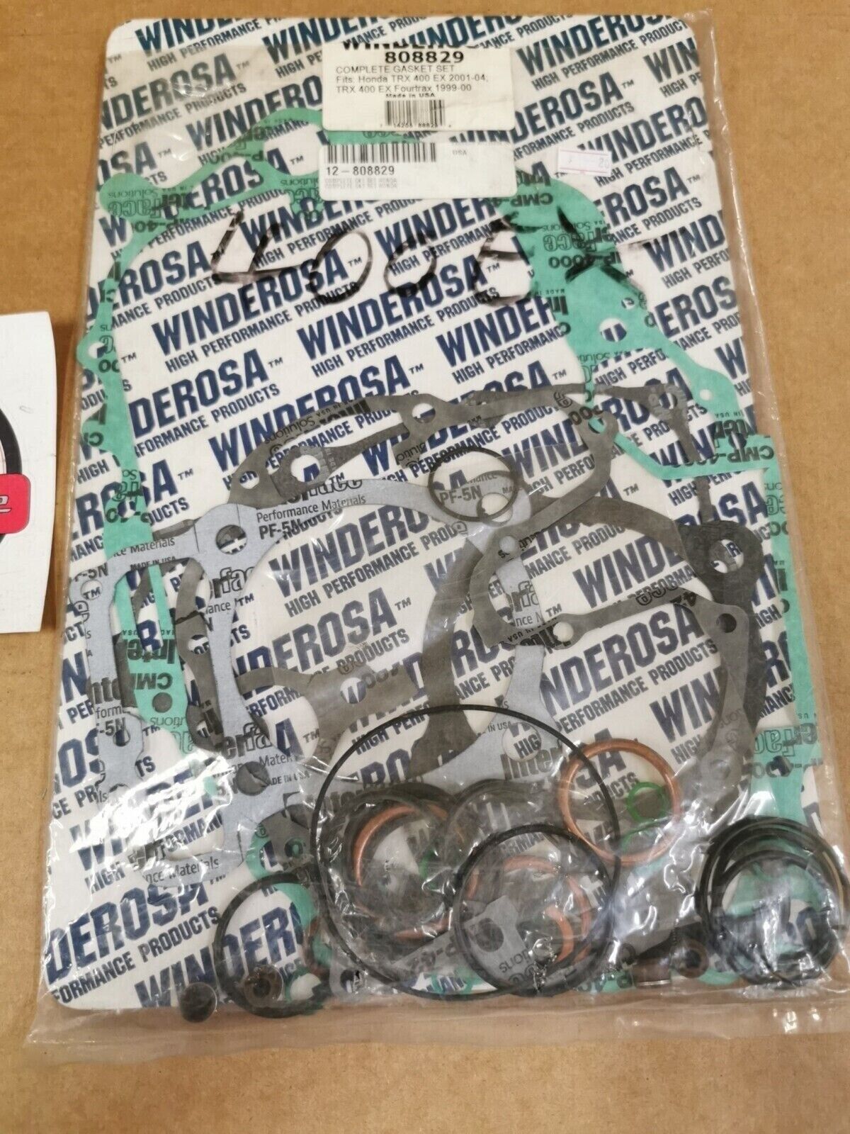 NOS WINDEROSA HONDA TRX400 TRX400EX 2001 - 2004 INCOMPLETE GASKET KIT 808829 J48