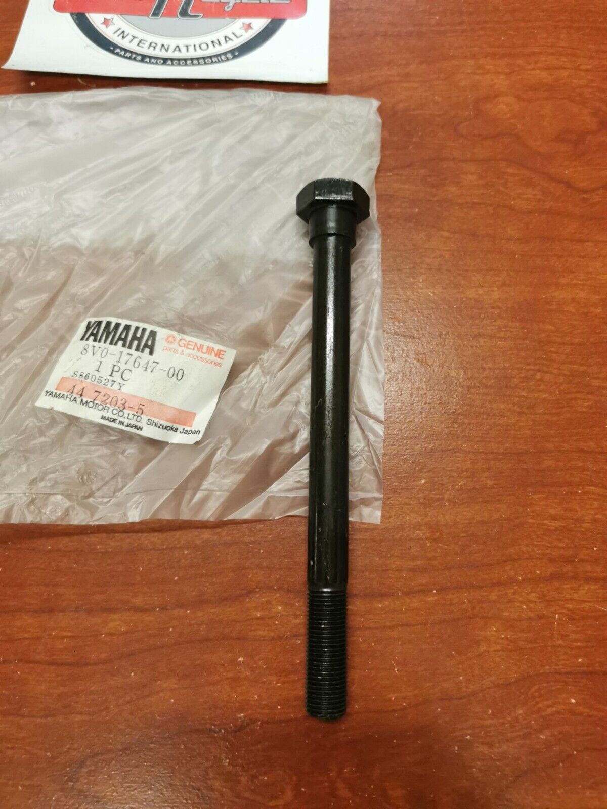 NOS Yamaha EX570 VK10 SR10 RX10 RST90 PZ50 BOLT (L=156.5MM) 8V0-17647-00-00 Y92