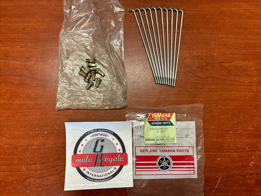 NOS Yamaha TX500 TX650 XS1 XS2 XS500 INNER SPOKE (10 QTY.) 256-25396-90-00 Y181