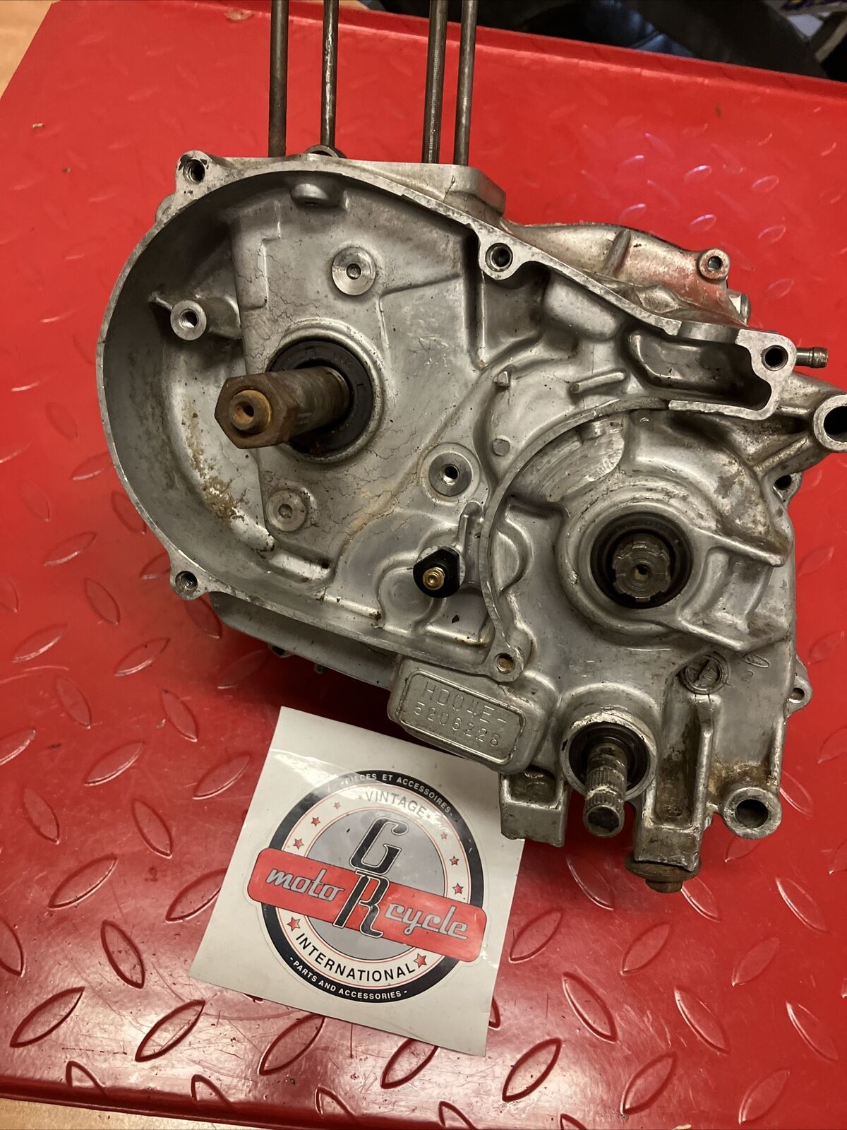 Honda XL80S 1982 engine motor bottom end crankcase crankshaft transmission