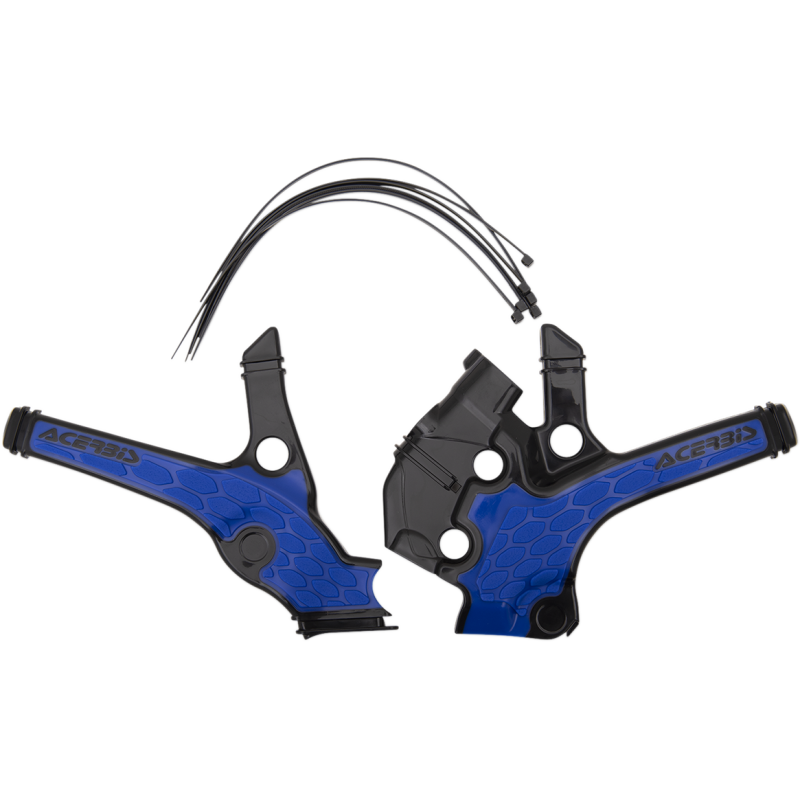 ACERBIS FRAME GUARDS- X-GRIP YZ65:18-22 BLACK/BLUE 2736381004