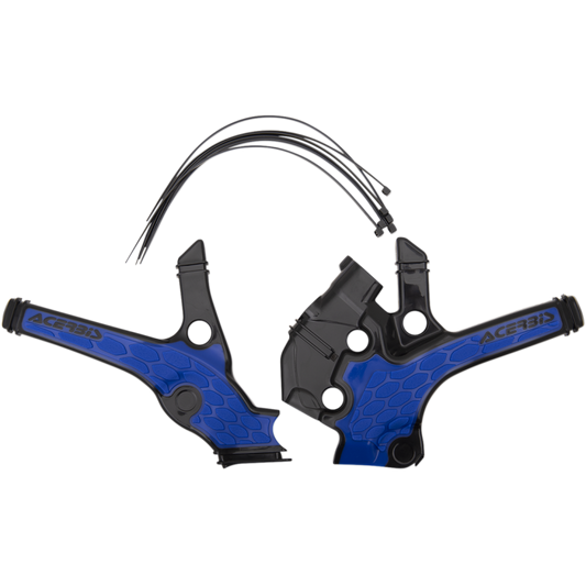ACERBIS FRAME GUARDS- X-GRIP YZ65:18-22 BLACK/BLUE 2736381004