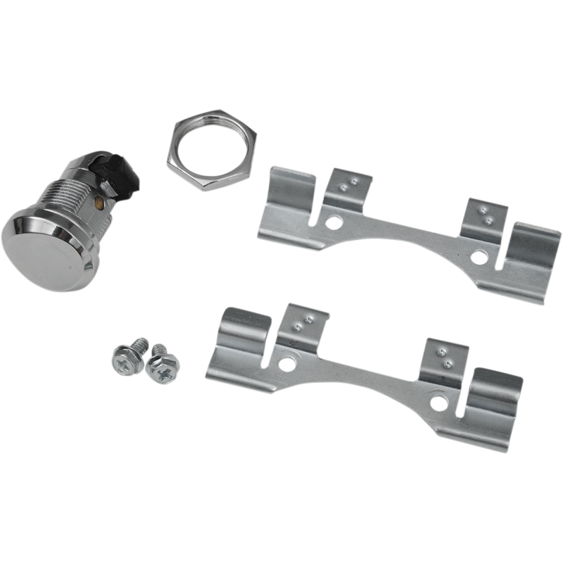 DRAG SPECIALTIES LATCH GAS DOOR CHR 92-19 FLHT 77388S2