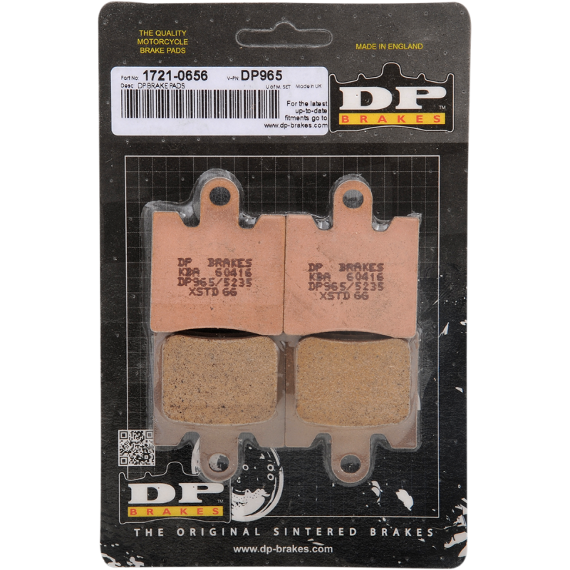 DP BRAKES DP965 STANDARD COMPOUND BRAKE PAD SET DP965