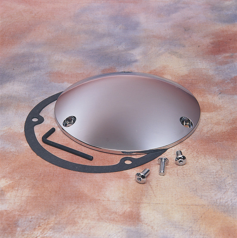 DRAG SPECIALTIES 70-98 B/TWIN CHR DERBY COVER DS-375650