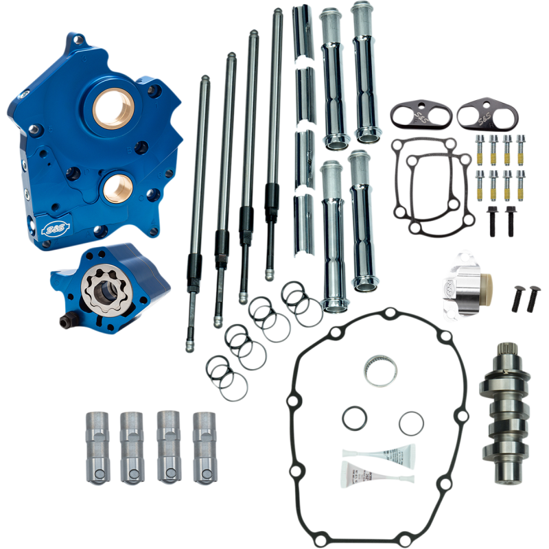 S&S CYCLE CAM 465C W/PLT WC/BLK M8 310-0999B