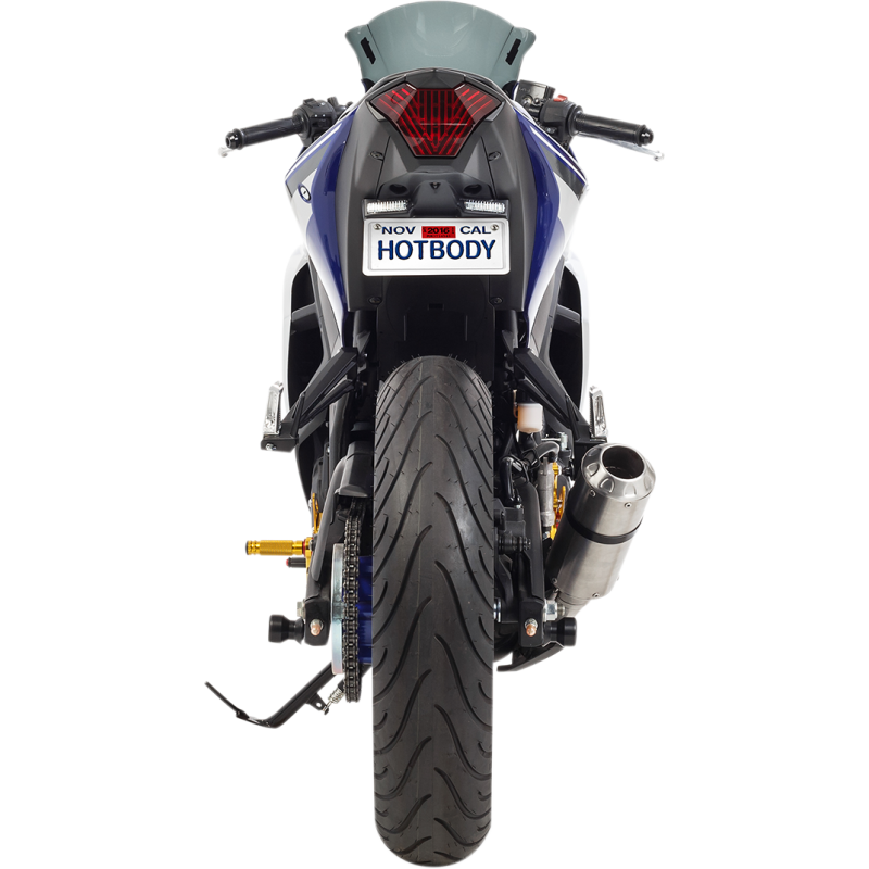 HOT BODIES FENDER ELIM YAM YZF-R3 TEXT BLACK 15-17 81502-1000