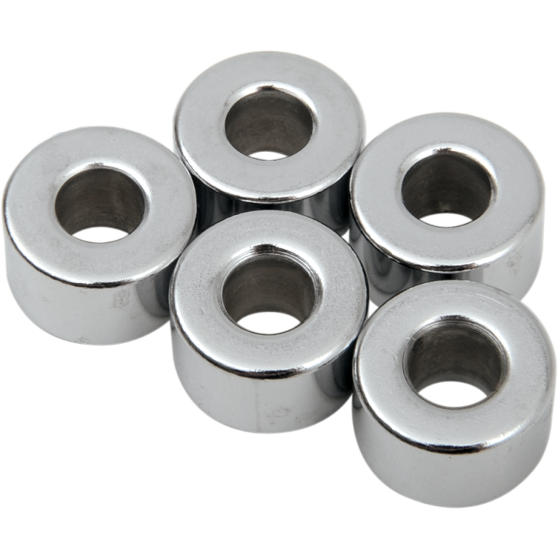 DRAG SPECIALTIES 1/4" X 3/8" SPACERS, POLY BAG (5) MPB503