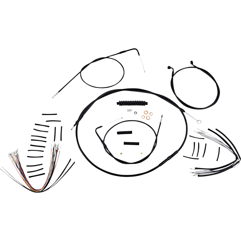 MAGNUM CONTROL CABLE KIT - XR - BLACK 486252