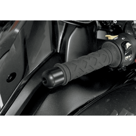 VORTEX BAR END SLIDER F/ KAWASAKI BLACK BE408K