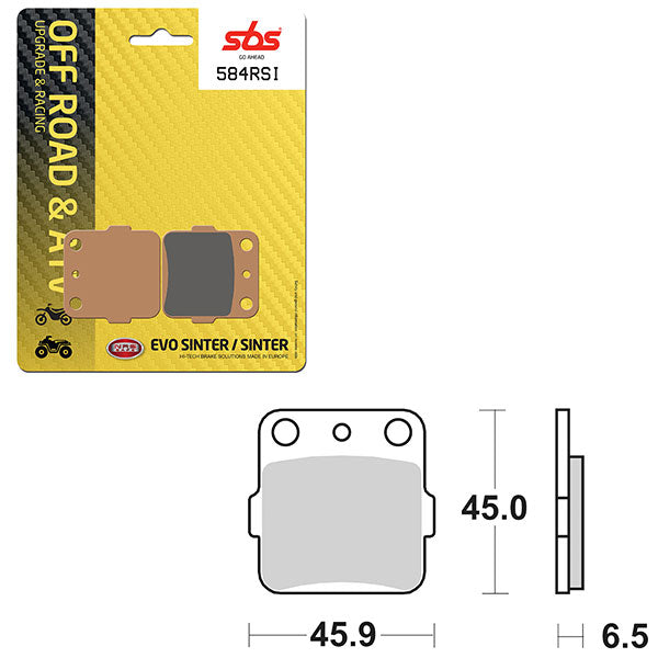 SBS EVO SINTER BRAKE PAD  6280584100