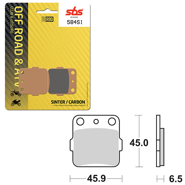 SBS ATV/UTV SINTER BRAKE PAD  6240584100