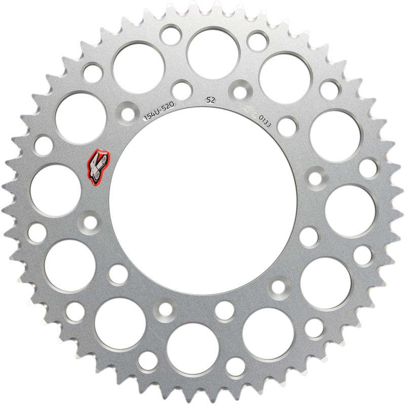 RENTHAL RENTHAL SPROCKET 154U-520-52 SILVER 154U-520-52GRSI