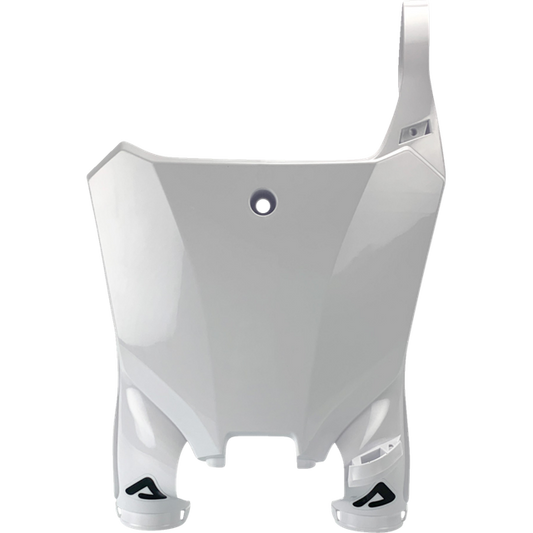 ACERBIS FRONT NUMBER PLATE RAPTOR 2 CRF WHT 2981820002