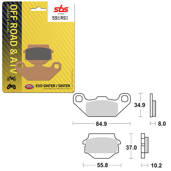 SBS EVO SINTER BRAKE PAD  6280591100