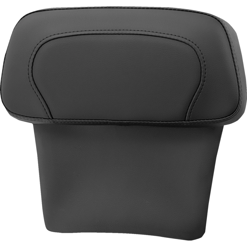 SADDLEMEN ROADSOFA BACKREST PAD - BLK W/BLK STITCH - FLT/FLH '14-'23 814-07-CPACK-RS