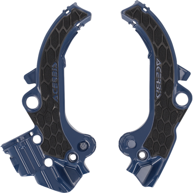 ACERBIS FRAME GUARDS- X-GRIP SX65:24 BLUE/BLACK 2985891034