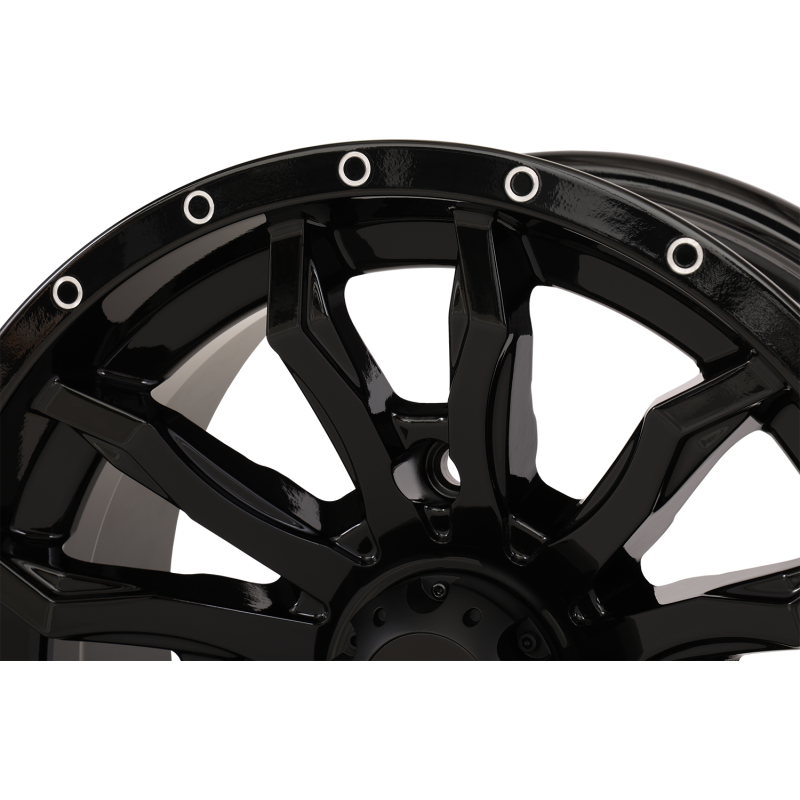 HIGHLIFTER HL21 ALLOY 14X7 4/156 4+3 (+10MM)  GLOSS BLACK W1 14HL21-1256