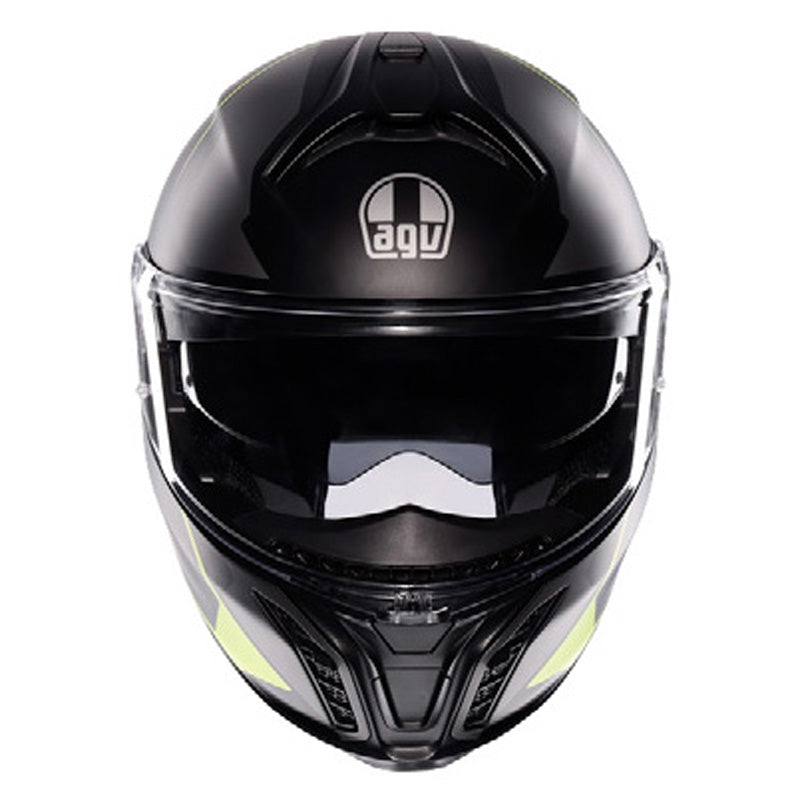 AGV TOURMODULAR PERCEPTION BLACK/GREY/YELLOW FLUO (M) 211251E2OY102M