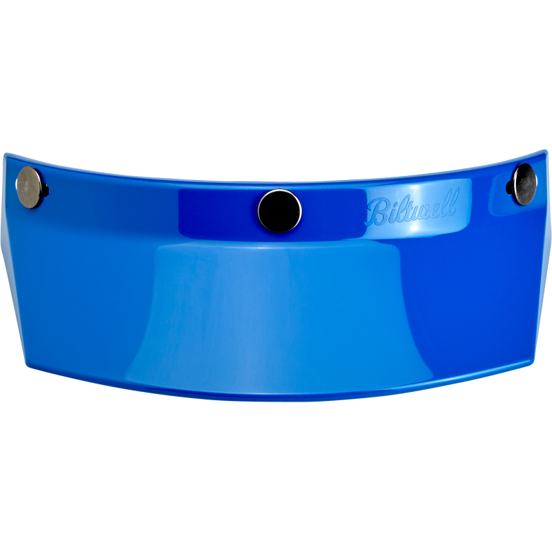BILTWELL VISOR MOTO 3 SNAP BLUE 2002-564