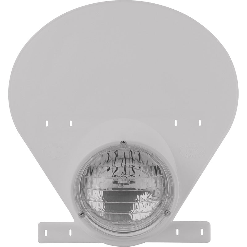 POLISPORT HEADLIGHT NUMB PL (HAL) WHITE 8667500003