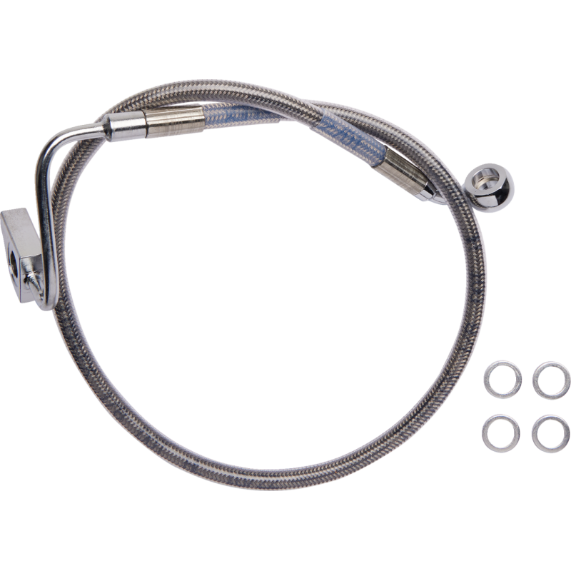 DRAG SPECIALTIES BRAKE LINE RR ABS SS 6172101